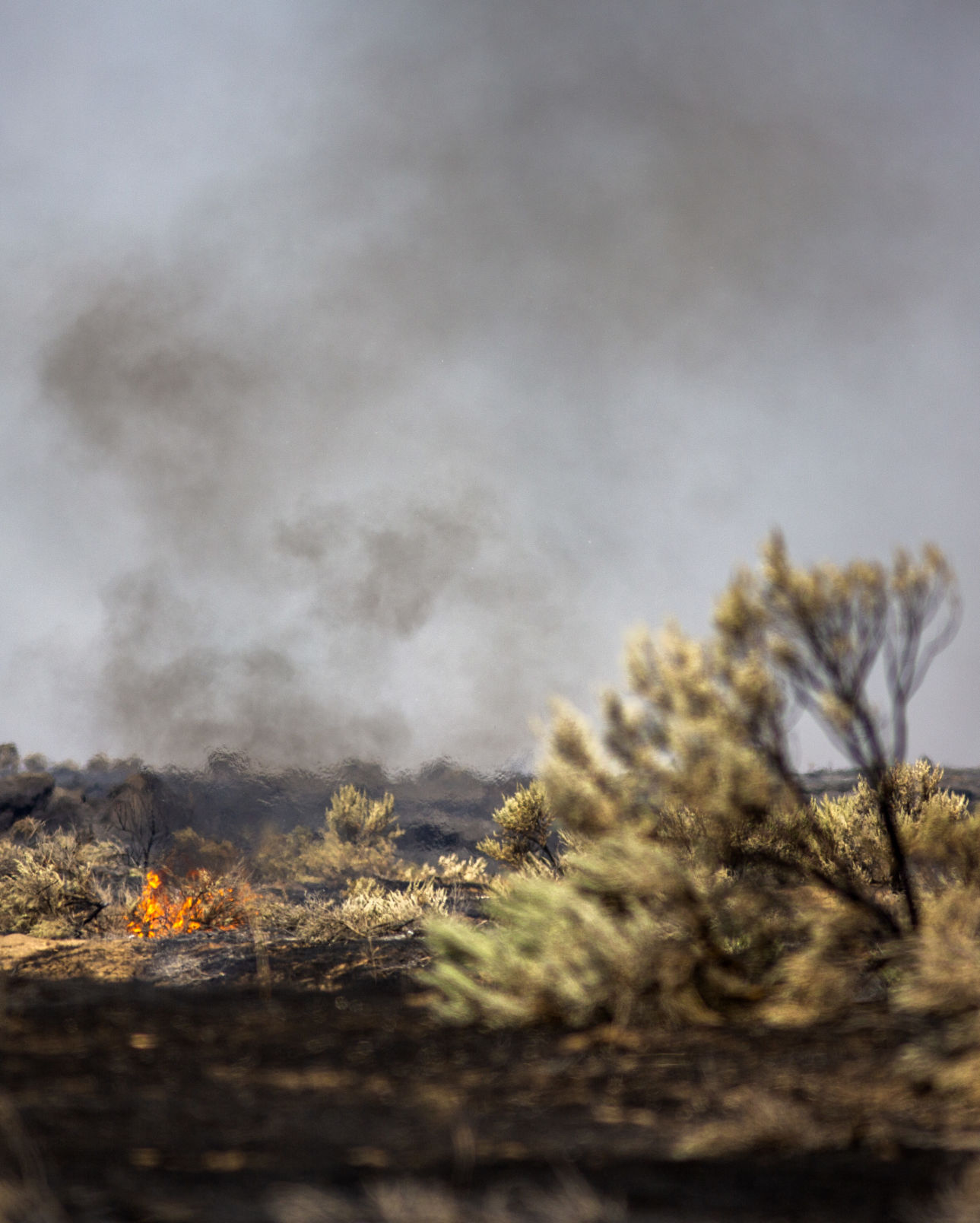 Drops Fire spreads more than 2,000 acres